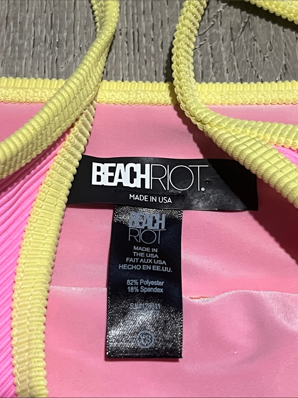 Beach Riot Soleil Colorblock Ribbed Bikini Set - Picture 10 of 16
